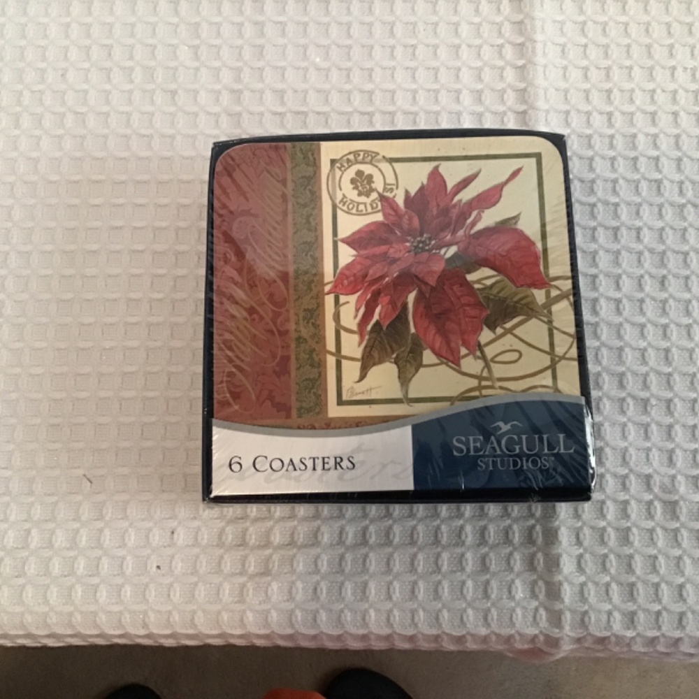 NWT Seagull Studios Coasters set of 6 - Picture 3 of 3